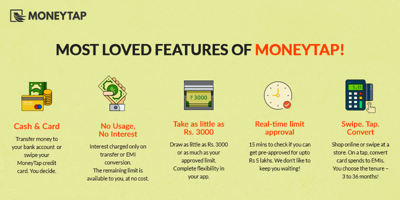 features of moneytap