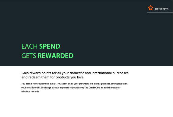 MoneyTap: Get Rewarded on Each Spend